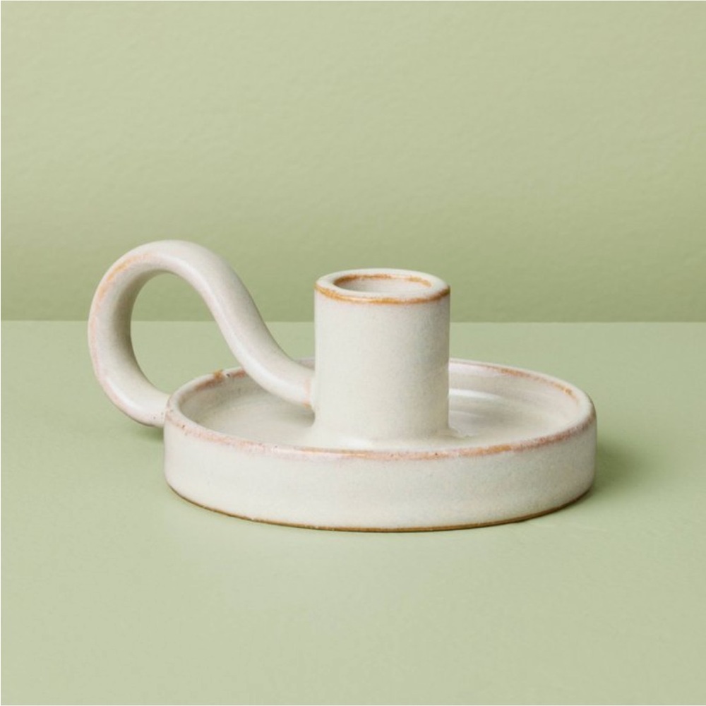 Ceramic Taper Candle Holder - Hearth & Hand™ with Magnolia
